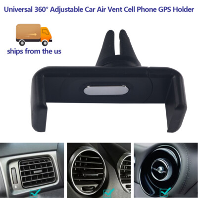 Universal 360° Car Phone Holder Rotation Universal Car Air Vent Mount GPS Holder