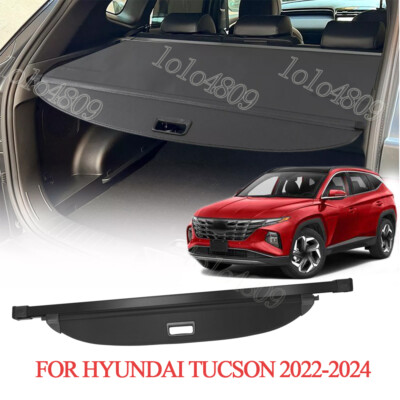 For 2022 2023 2024 Hyundai Tucson Retractable Trunk Cargo Cover Luggage Shade