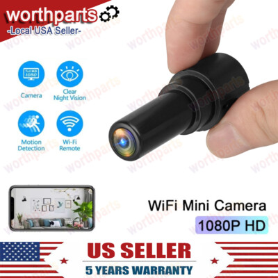 WiFi Wireless 1080P HD Mini CCTV Camera DIY Hidden HD Screw IP DVR Nanny Cam