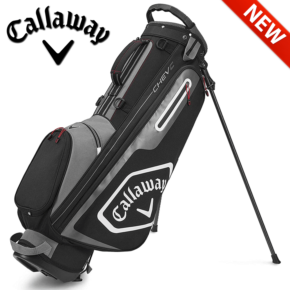 CALLAWAY 2021 CHEV C GOLF STAND CARRY BAG / ULTRA LIGHT 1.7KG / BLACK CHARCOAL eBay