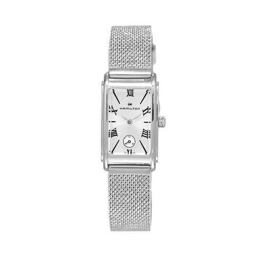 Hamilton Ardmore 6269 Small Second Qz Unisex Watch Silver | eBay