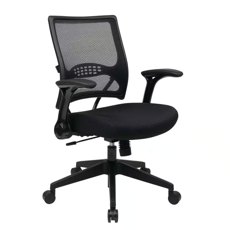 Black Professional Airgrid Managers Chair
