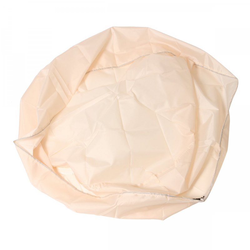 Essort Fire Pit Cover, 37'' Patio Round with Drawstring UV Resistant Waterproof