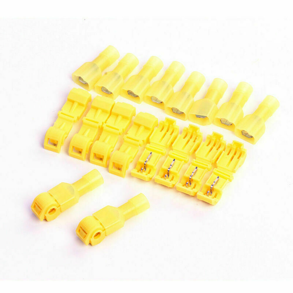 240 Pcs TTap Electrical Wire Crimp Terminals Quick Splice Cable