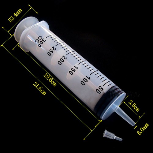 Купить Шприцы Unbranded 300ml Large Syringe Plastic Reusable Lab