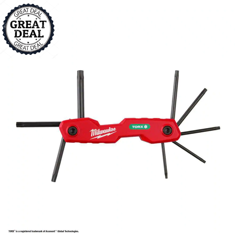 Milwaukee Electric Tools 48-22-2184 8-key Folding Hex Key Set
