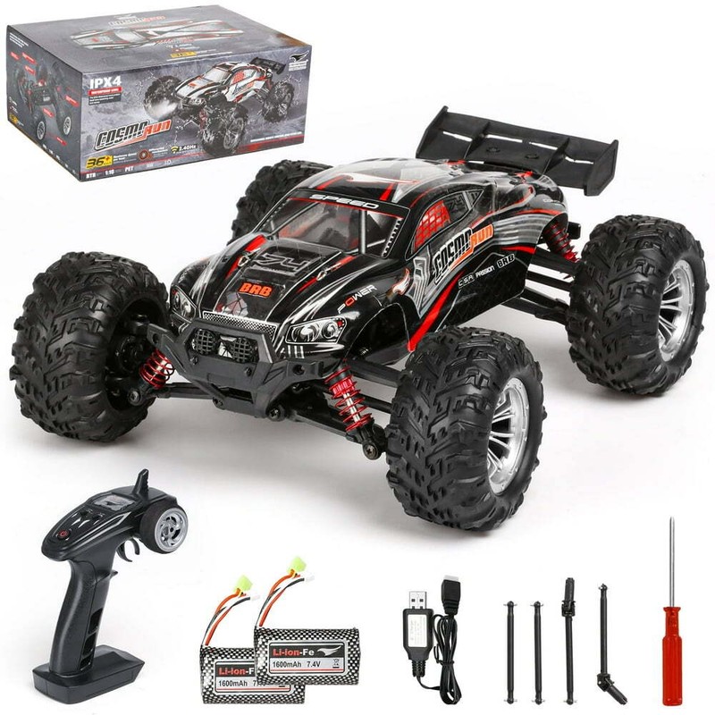 , Rc Monster Truck,racing Hobby Car For Adults, 36+kmh
