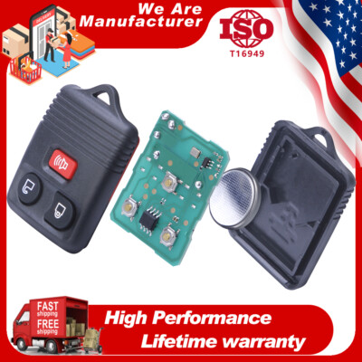 For Ford F150 1998-2015 Explorer 2001-2010 Sport Trac Remote Control Key Fob 2Pc