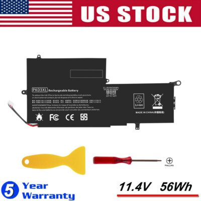 PK03XL Battery For HP Spectre X360 13-4116dx 13-4103dx 13-4101dx HSTNN-DB6S PC