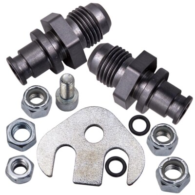 Power Steering Rack AN Line Conversion Fittings Set for Lincoln Town Car 2003-11