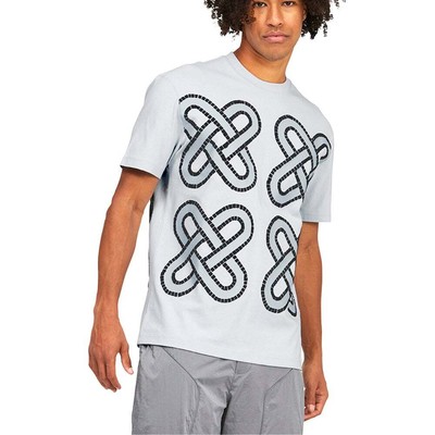 

Puma Pronounce X Graphic Crew Neck Мужская футболка с коротким рукавом размера  534657-73, Grey, Puma Pronounce X Graphic Crew Neck Short Sleeve