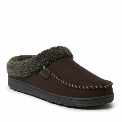 

Мужские сабо Dearfoams Brendan MS с тапочками Whipstich, Coffee