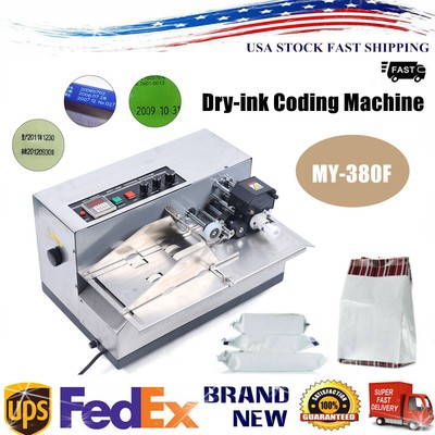 My-380f Automatic Dry Ink Batch Coding Machine for Product Date Coder Marker