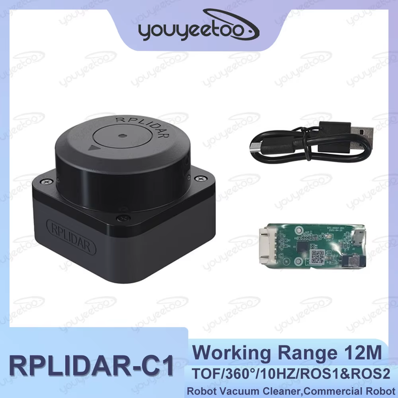SLAMTEC RPLIDAR C1 Lidar Sensor TOF 12M Ranging 360 ° Scanning For Robot Positio