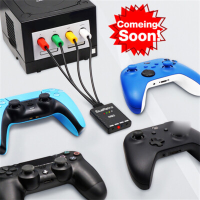 For NGC GameCube Bluetooth Gamepad Converter Console Adapter