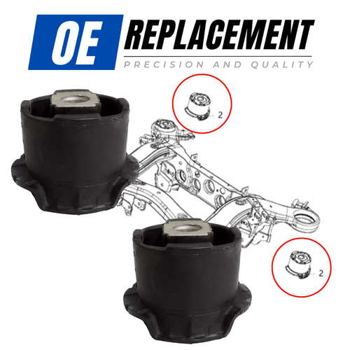 11-22 GRAND CHEROKEE 11-23 DURANGO REAR SUBFRAME ISOLATOR MOUNT BUSHING x2