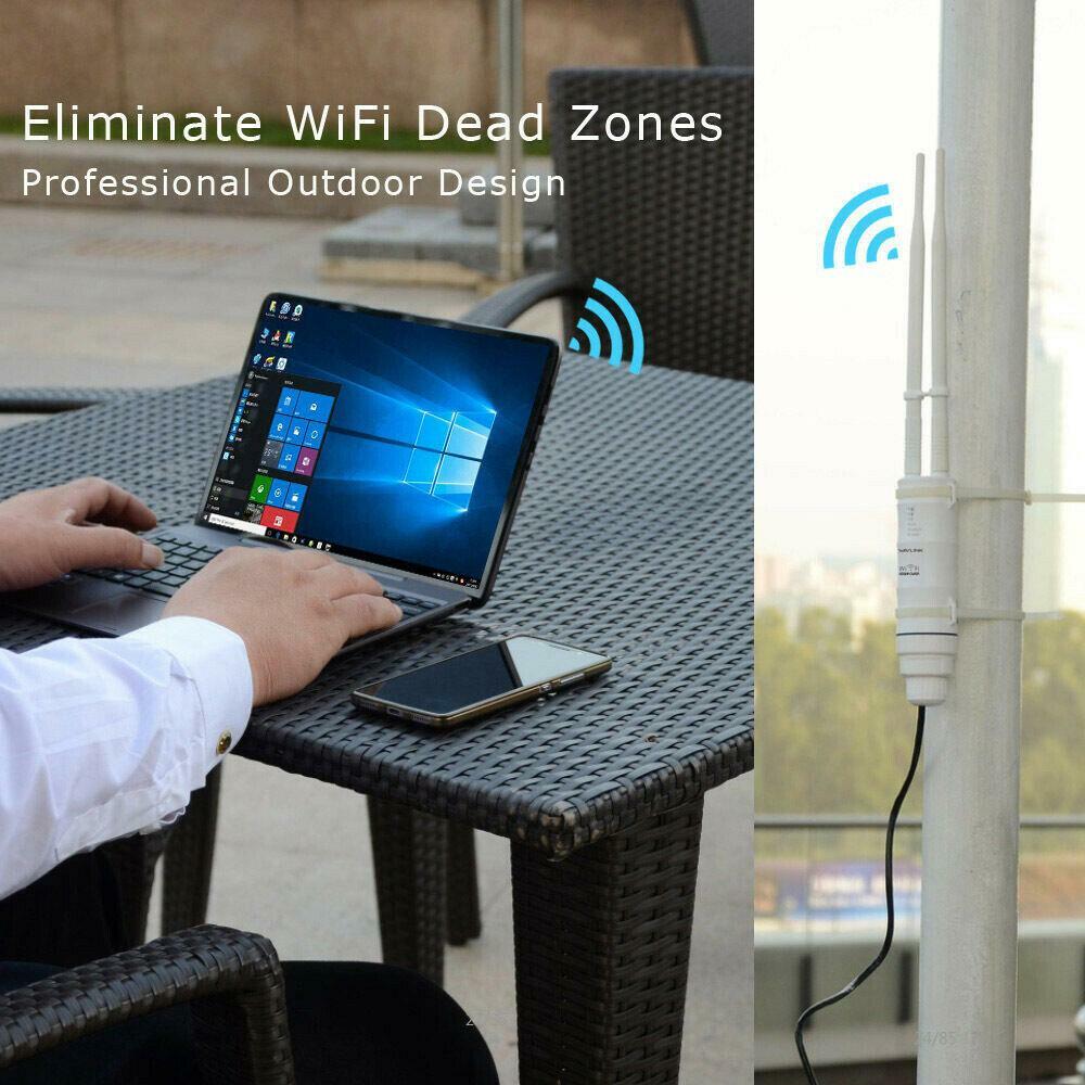 Wavlink AC600 WIFI Repeater. High Power Outdoor WIFI Extender AP