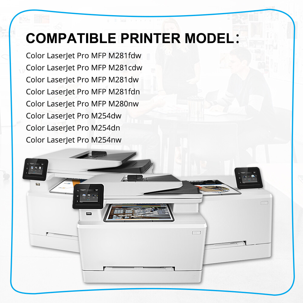 CF500A CF500X 202X For HP 202A Toner Color LaserJet Pro M281fdw M281cdw M254dw