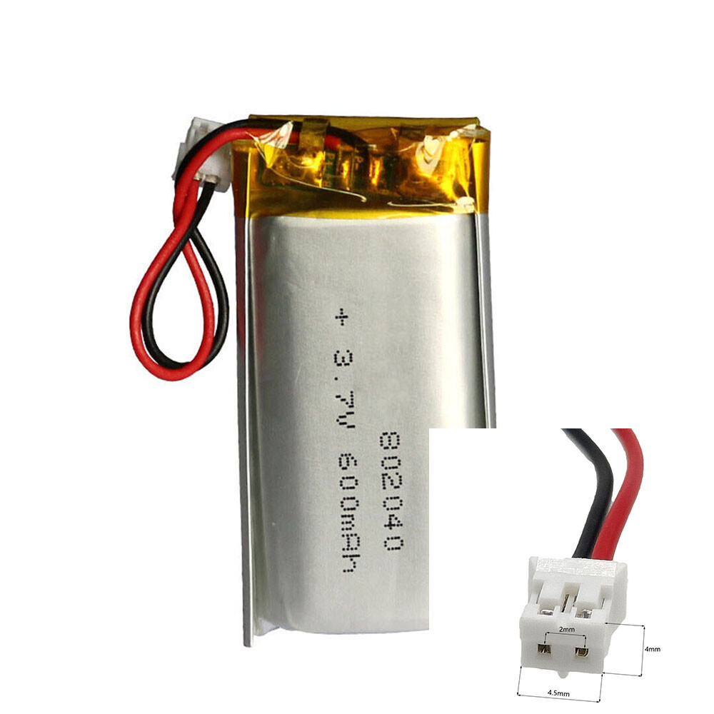 Rechargeable 3.7V 600mAh 802040  Polymer Ion Battery For MOBILE POWER