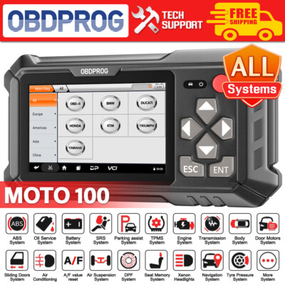 Motorcycle Diagnostic Tool for Yamaha Honda Harley Victory Polaris BRT Indian