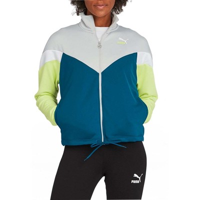 

Женская спортивная куртка Puma Classics Mcs Full Zip, размер , повседневная спортивная верхняя одежда, Синий, Puma Classics Mcs Full Zip Track Jacket