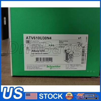 Brand New In Box Frequency Converter ATV610U30N4 Expedited Shipping