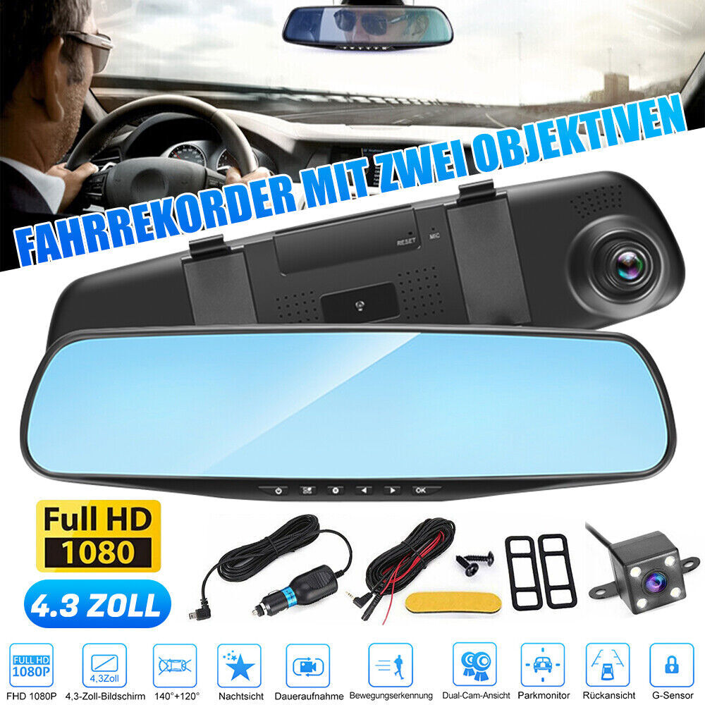 ジャンク品STREAMING MEDIA REARVIEW MIRROR DVR 10″ stream media rearview mirror dvr_Shopping Online