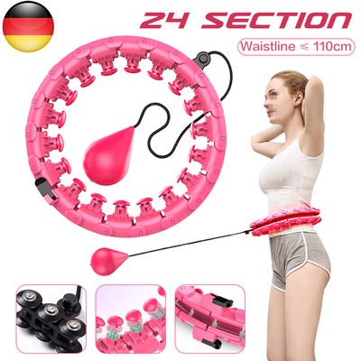 Einstellbar Smart Hula Hoop Massage Fitness Bauchtrainer oder Widerstandsbänder