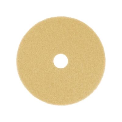 SCRUBBLE/ACS 42-20 Scrubble Beige 20'' Burnish Floor Pad Natural Blend 5/cs
