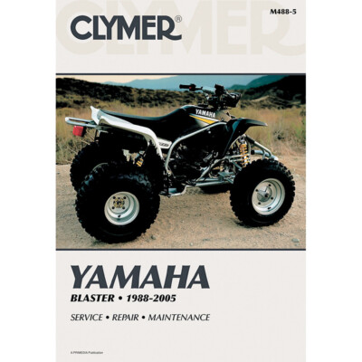CLYMER Physical Book for Yamaha Blaster YFS200 1988-2005 | M488-5