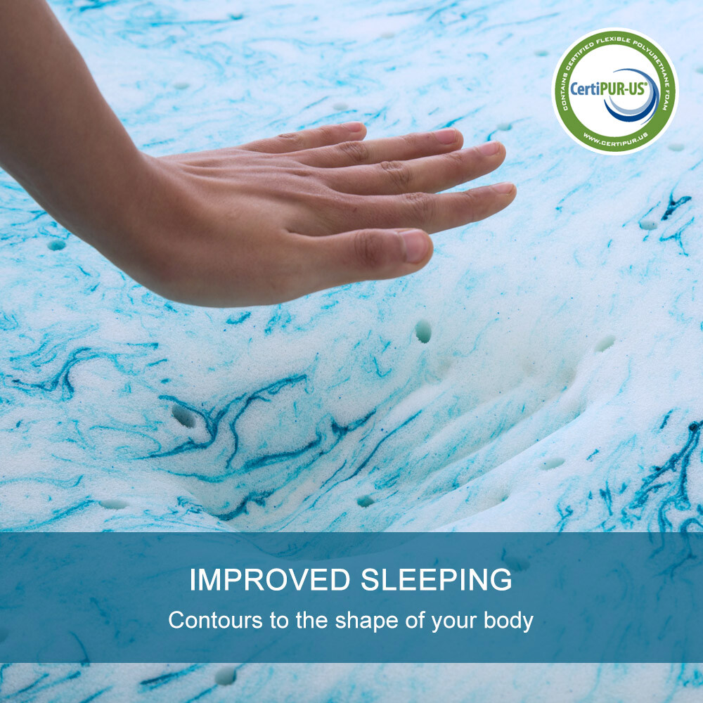 brighton bed youth gel memory foam mattress