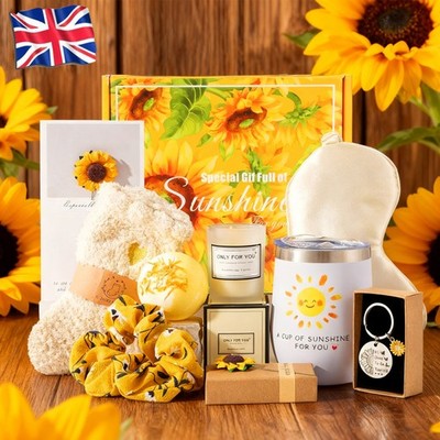 9 in 1 Birthday Gifts for Women, Birthday Hampers for Women, Sunflower Gifts HOT