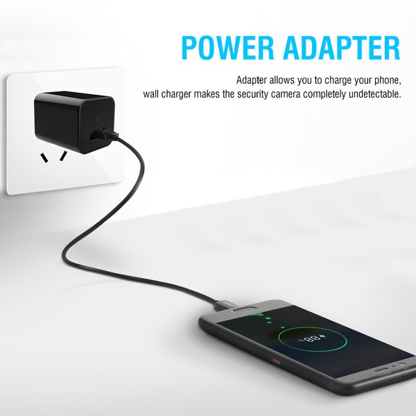 USB Charger US Plug Mini Camera Motion Detection DVR 1080P HD Home Security Cam - Image 14