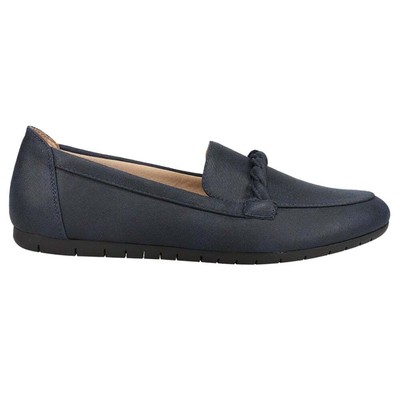 

LifeStride Drew темно-синие лоферы женские синие на плоской подошве повседневные H6622S1401, Синий, LifeStride Drew Navy Loafers