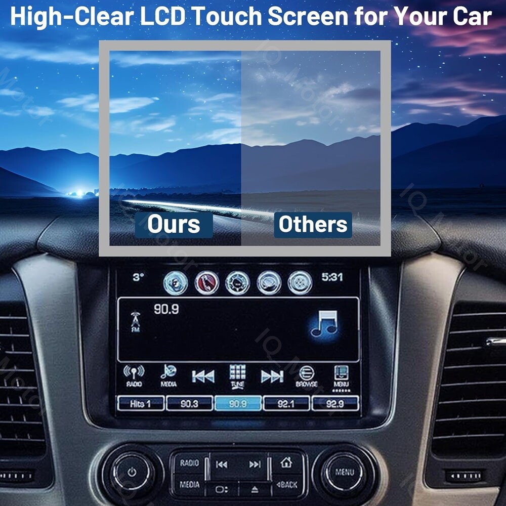 REPLACEMENT Radio Touch-Screen GLASS Digitizer LCD For15-18 Chevrolet GMC MYLINK