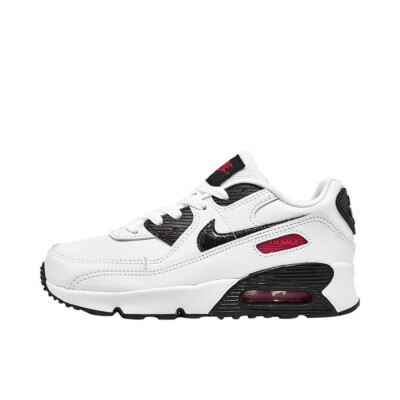 

Nike Air Max 90 LTR SE 2 White/Black для маленьких детей (DM0163 100), White/black-very berry