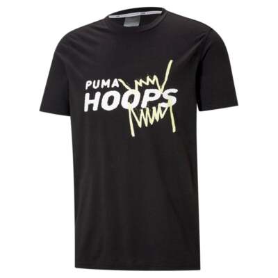 

Футболка Puma Back P Crew Neck с коротким рукавом мужская черная спортивная повседневная 530731-01, Черный, Puma Back P Crew Neck Short Sleeve T-Shirt