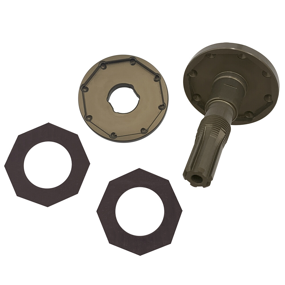 FLYXM For RC 1:10 ARRMA Big Rock 3S Upgrade 57T Spur Gear Slipper Clutch Plat US