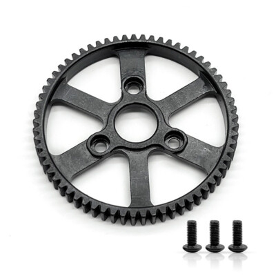 Hard Steel 65T TOOTH SPUR GEAR For Traxxas E-Revo Summit RC Car Upgrade Parts