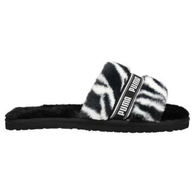 

Женские черные повседневные сандалии Puma Fluff Wild Slide 38527601, Черный, Puma Fluff Wild Slide