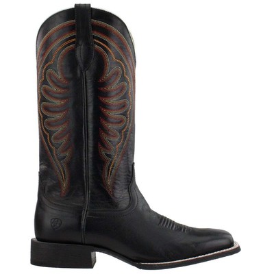 

Черные женские повседневные ботинки Ariat Circuit Shiloh Square Toe Cowboy 10027361, Черный, Ariat Circuit Shiloh Square Toe Cowboy