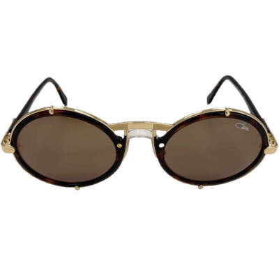 CAZAL SUNGLASSES CAZAL LEGENDS 644 007 53 12 (24) 140 TORTOISE GOLD BROWN LENS 100% AU