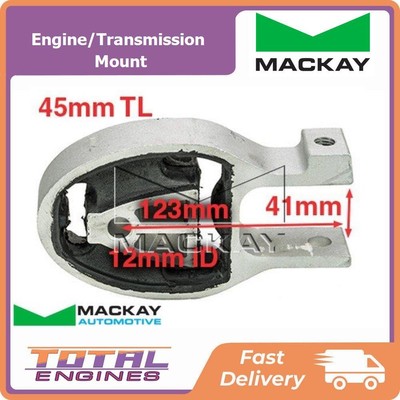 Engine/Transmission Mount Rear fits Ford Mondeo MA/MC 2.3L 4Cyl SEBA