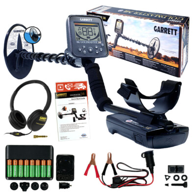 Garrett Goldmaster 24k Metal Detector w/ 6'' x 10'' Coil