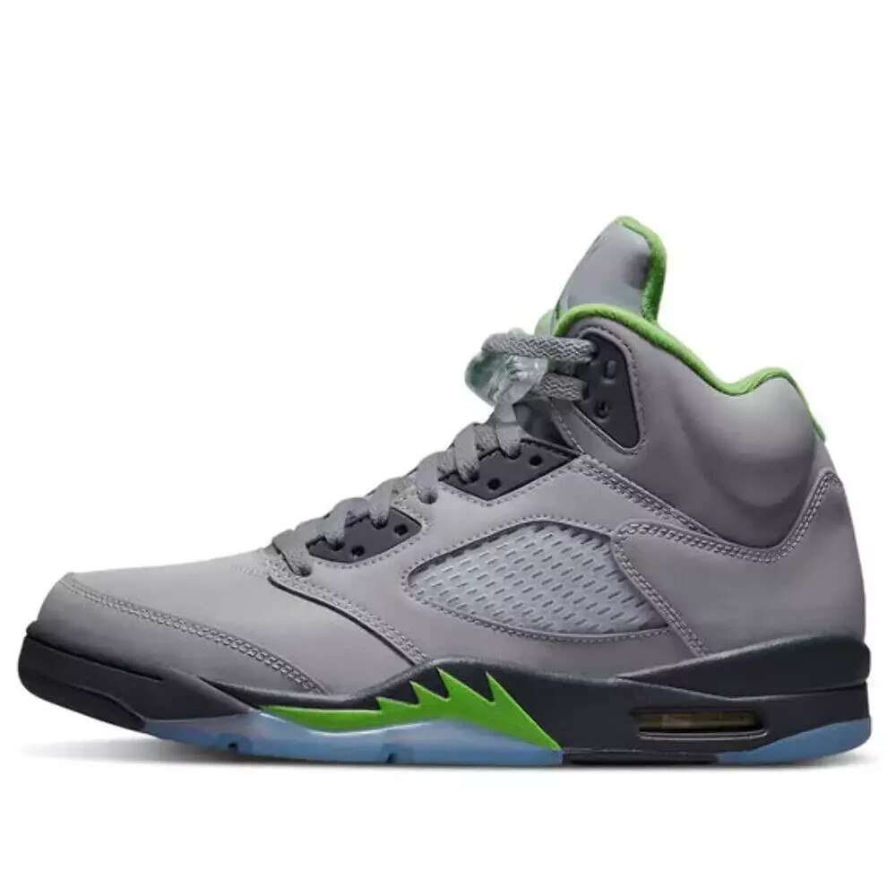 Nike Air Jordan 5 Retro Green Bean Sneakers Reflective DM9014-003 Mens Size 9