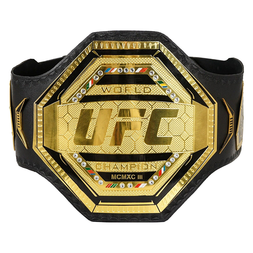 UFC World Championship Replica belt 2mm/4mm Zinc Wrestling belt Adult Size - Picture 3 of 3