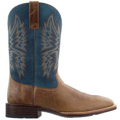 

Мужские ковбойские синие, коричневые повседневные ботинки Ariat Valor Ultra Square Toe 10034080, Blue;brown, Ariat Valor Ultra Square Toe Cowboy