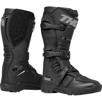 Thor Blitz XR Trail Boots (7, Black/Gray)