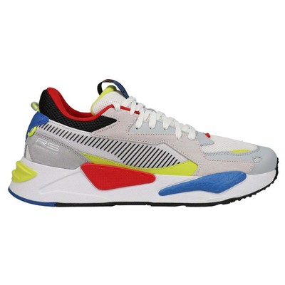 

Puma RsZ Lace Up Lace Up Mens Size 11.5 M Кроссовки Повседневная обувь 381640-05, Grey;white, Puma RsZ Lace Up Lace Up