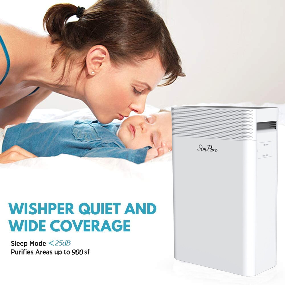 Medical Grade HEPA Air Purifiers Home Large Room Air Cleaner Allergies